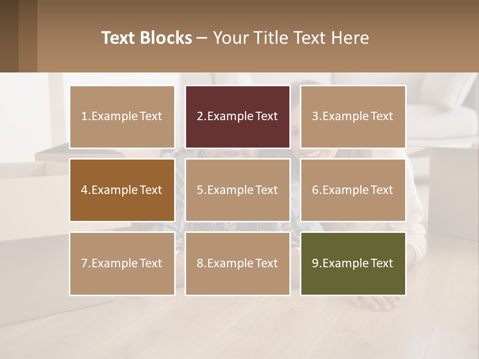 Sea Caucasian Wave PowerPoint Template