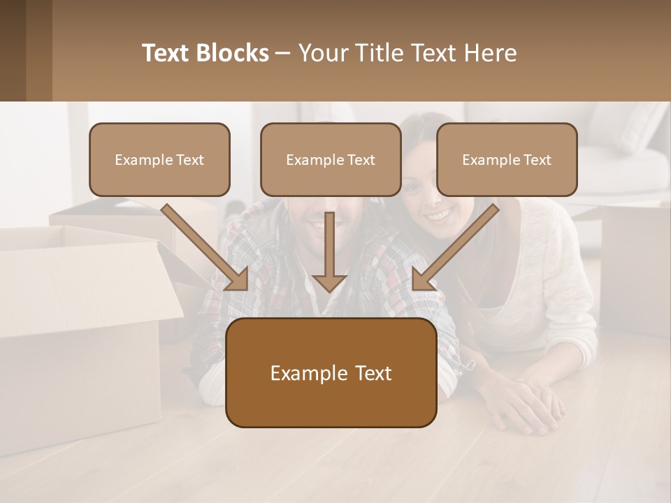 Sea Caucasian Wave PowerPoint Template