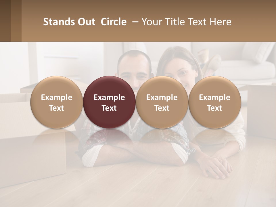 Sea Caucasian Wave PowerPoint Template