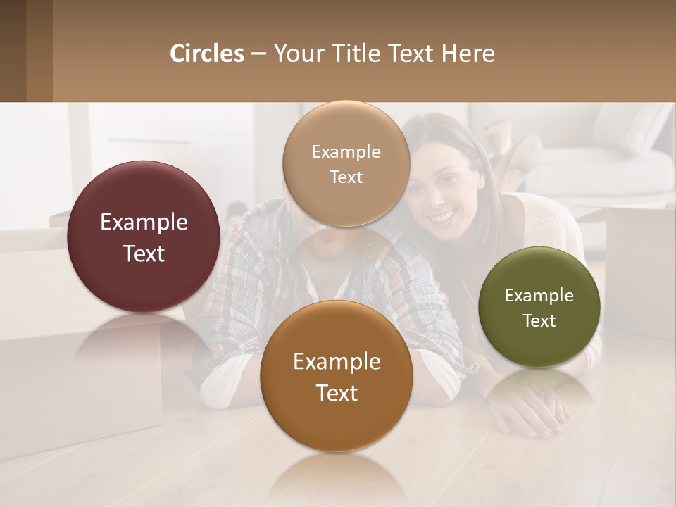 Sea Caucasian Wave PowerPoint Template