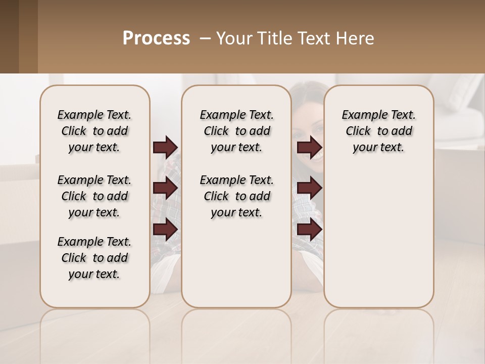 Sea Caucasian Wave PowerPoint Template