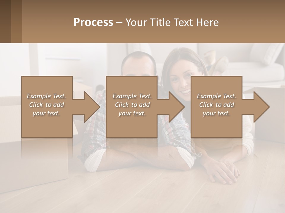 Sea Caucasian Wave PowerPoint Template