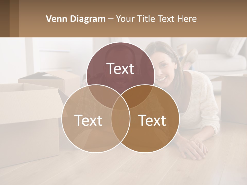 Sea Caucasian Wave PowerPoint Template