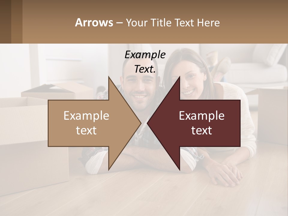 Sea Caucasian Wave PowerPoint Template