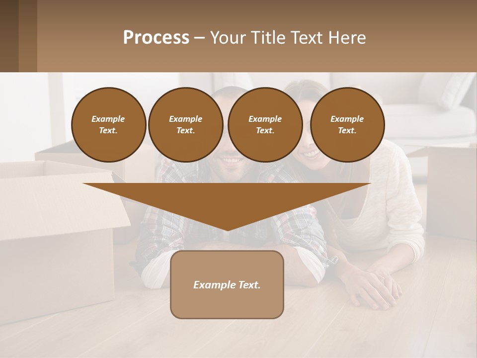 Sea Caucasian Wave PowerPoint Template