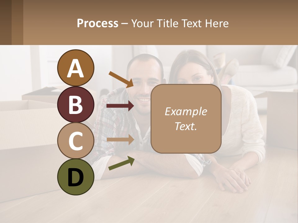 Sea Caucasian Wave PowerPoint Template