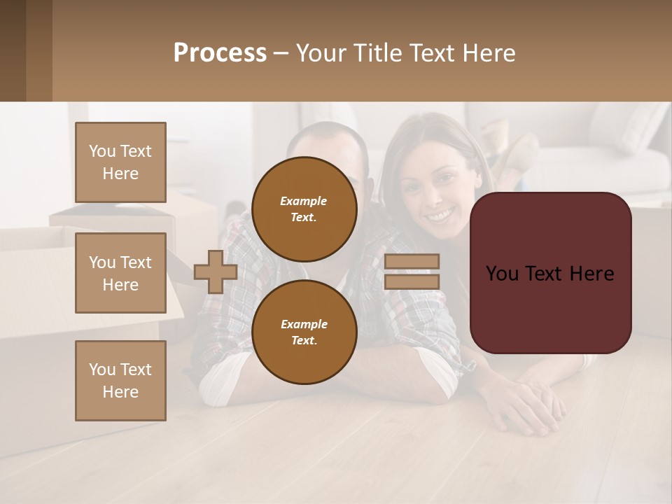Sea Caucasian Wave PowerPoint Template