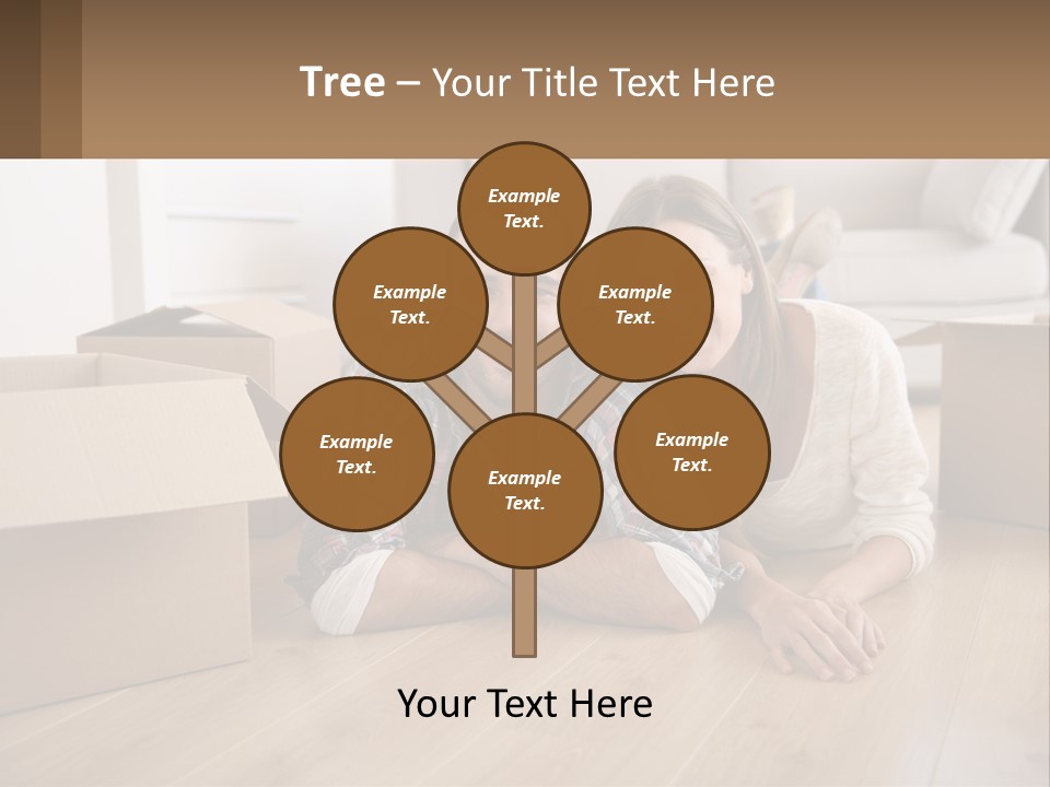 Sea Caucasian Wave PowerPoint Template