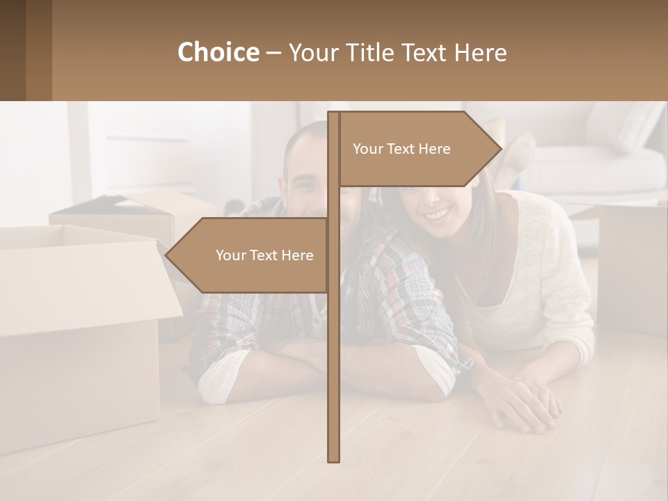 Sea Caucasian Wave PowerPoint Template