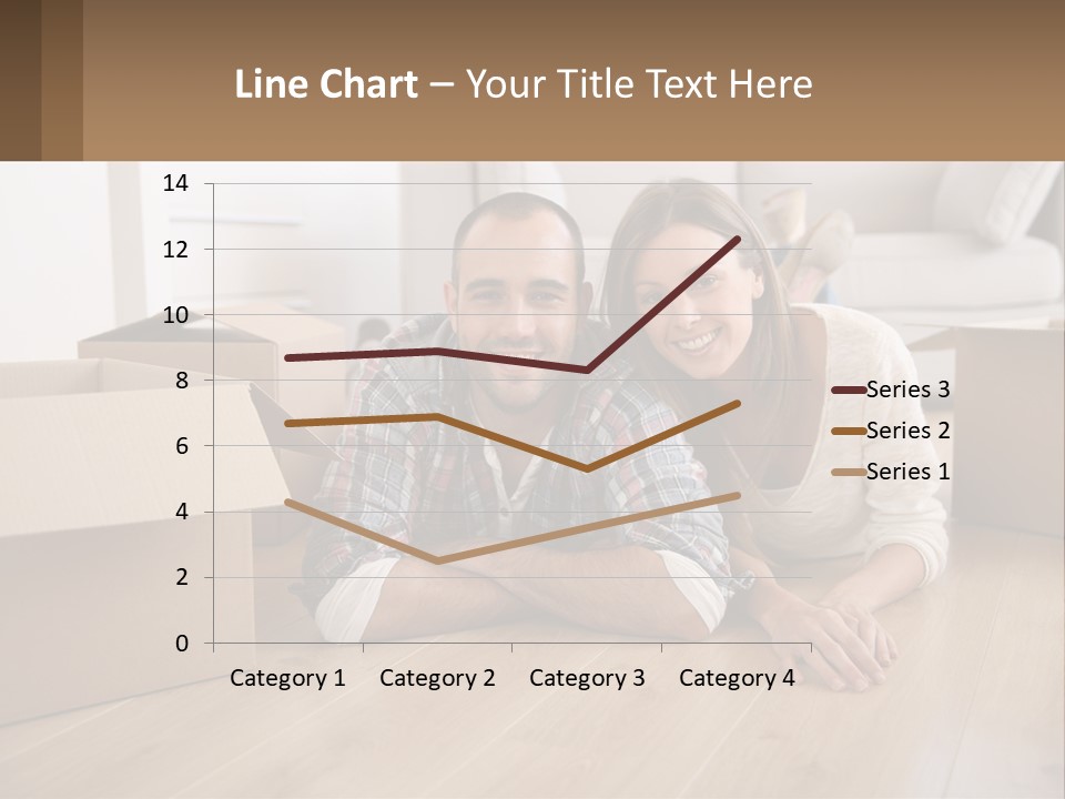 Sea Caucasian Wave PowerPoint Template