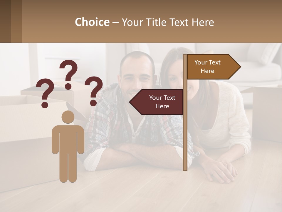 Sea Caucasian Wave PowerPoint Template