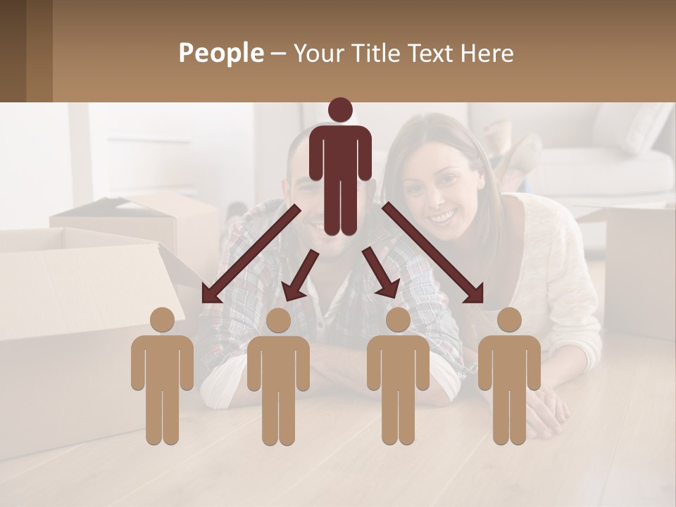 Sea Caucasian Wave PowerPoint Template