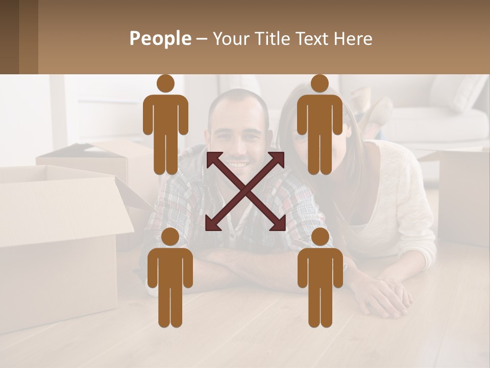 Sea Caucasian Wave PowerPoint Template