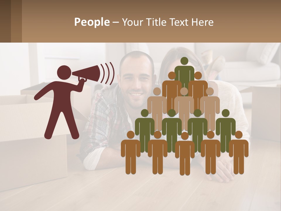 Sea Caucasian Wave PowerPoint Template