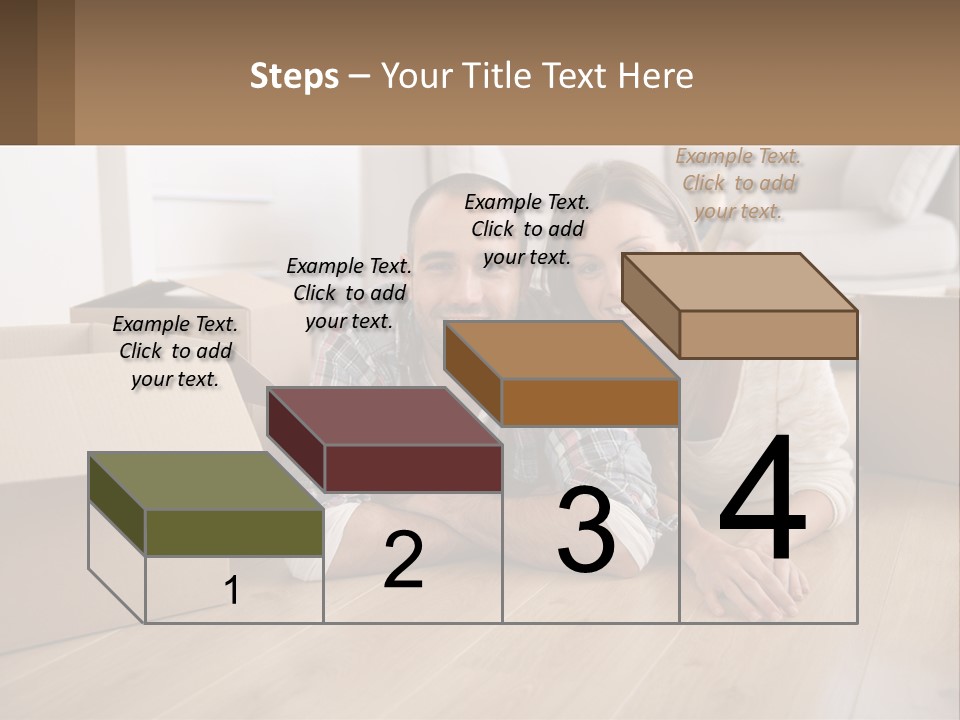 Sea Caucasian Wave PowerPoint Template