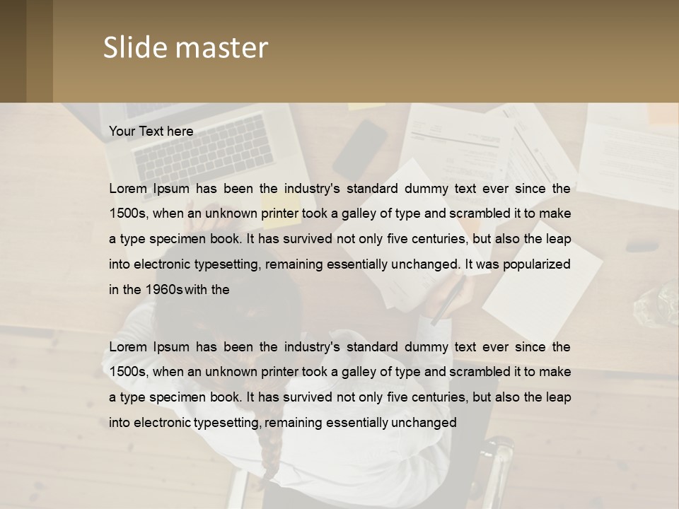 Sea Old Older PowerPoint Template