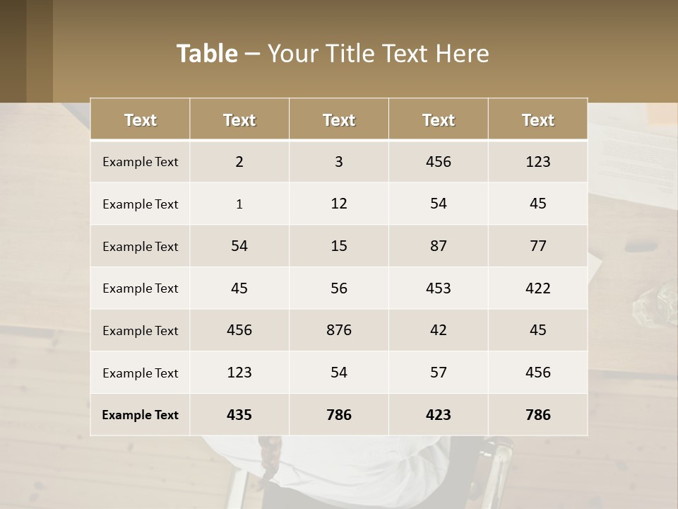 Sea Old Older PowerPoint Template