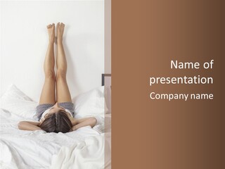 Family Woman Life PowerPoint Template