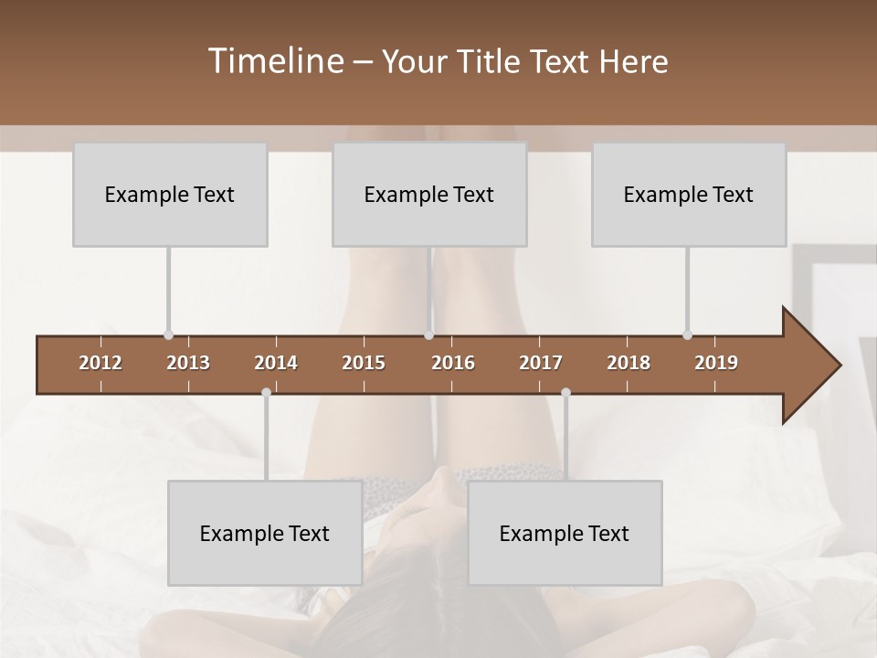 Family Woman Life PowerPoint Template