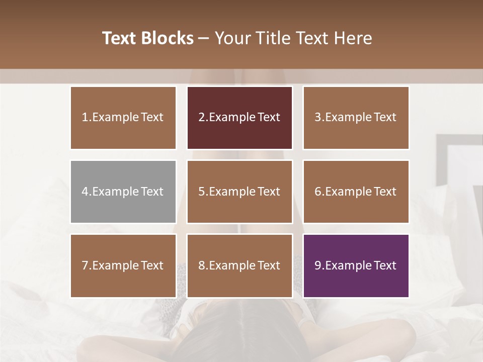 Family Woman Life PowerPoint Template