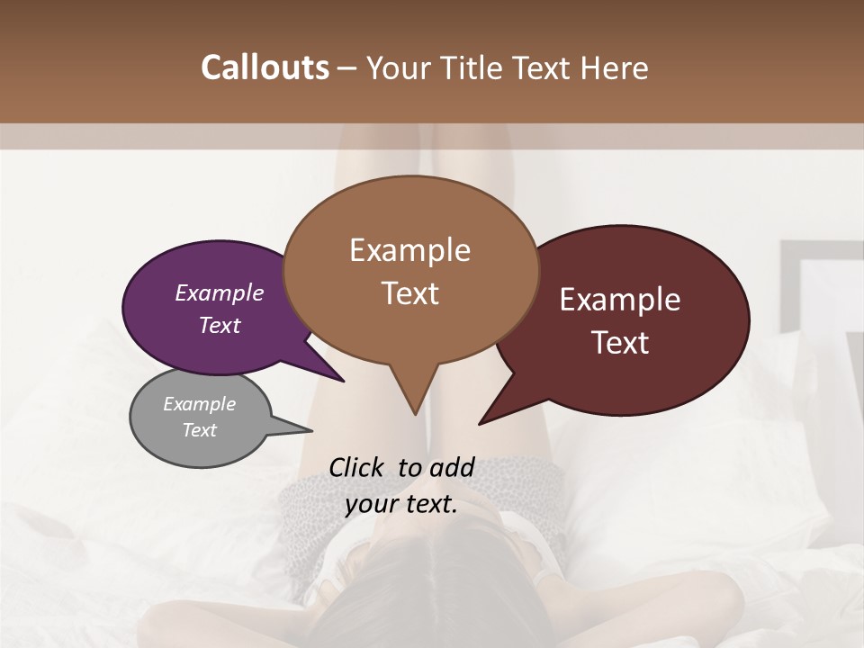 Family Woman Life PowerPoint Template