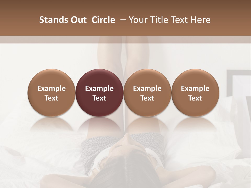 Family Woman Life PowerPoint Template