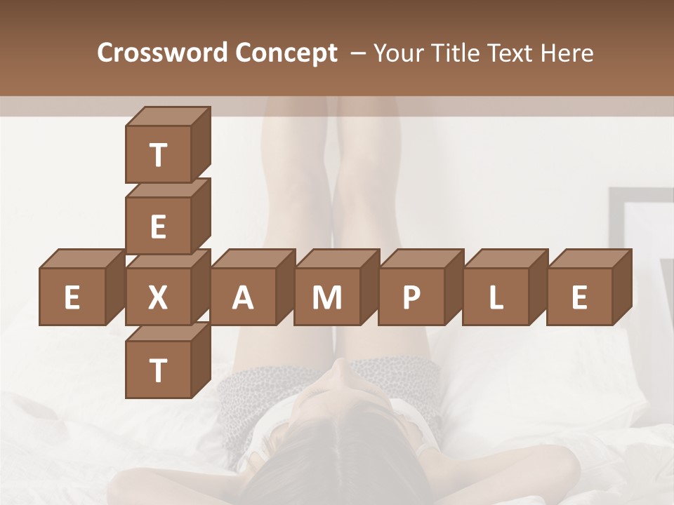 Family Woman Life PowerPoint Template