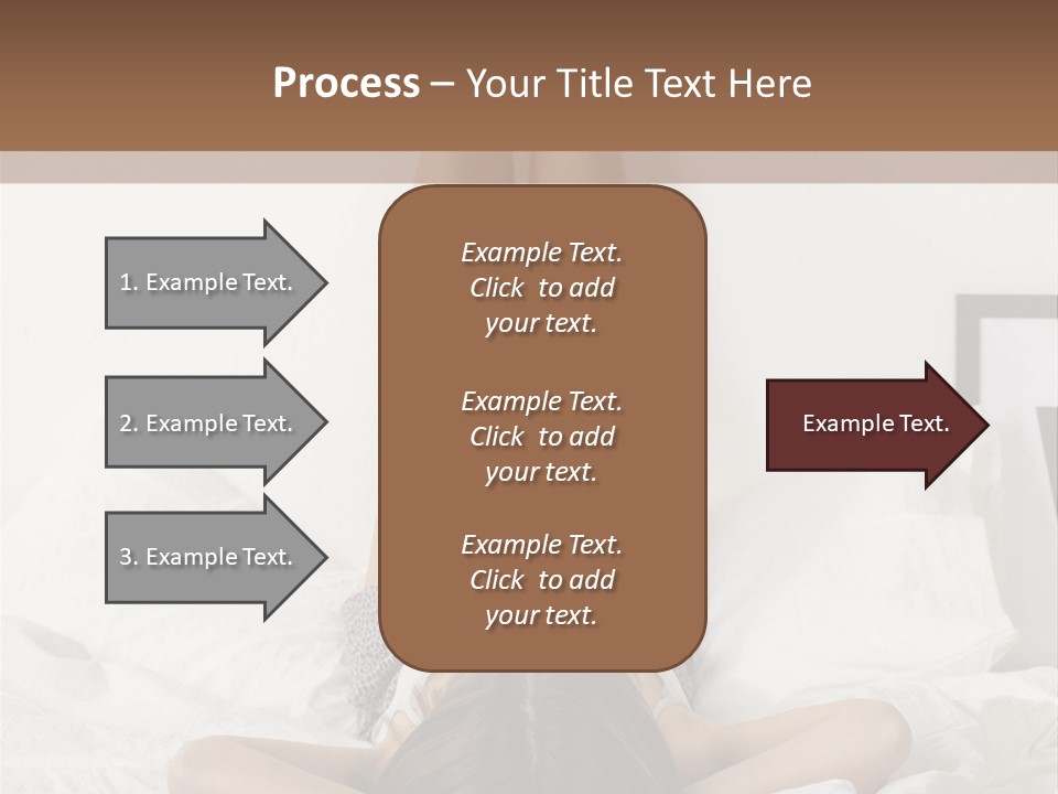 Family Woman Life PowerPoint Template