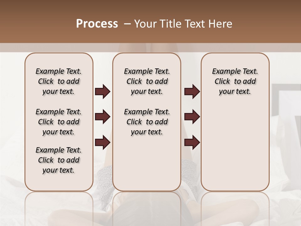 Family Woman Life PowerPoint Template
