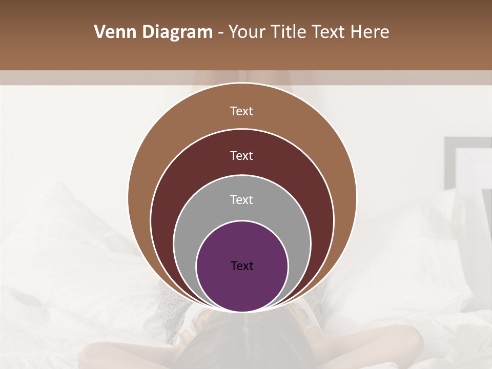 Family Woman Life PowerPoint Template