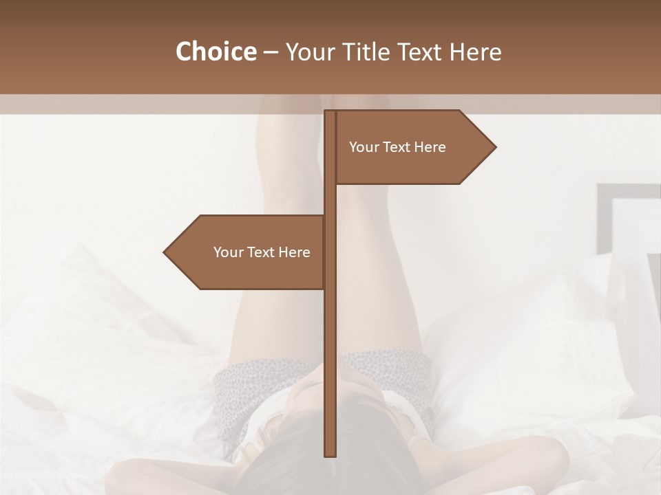 Family Woman Life PowerPoint Template