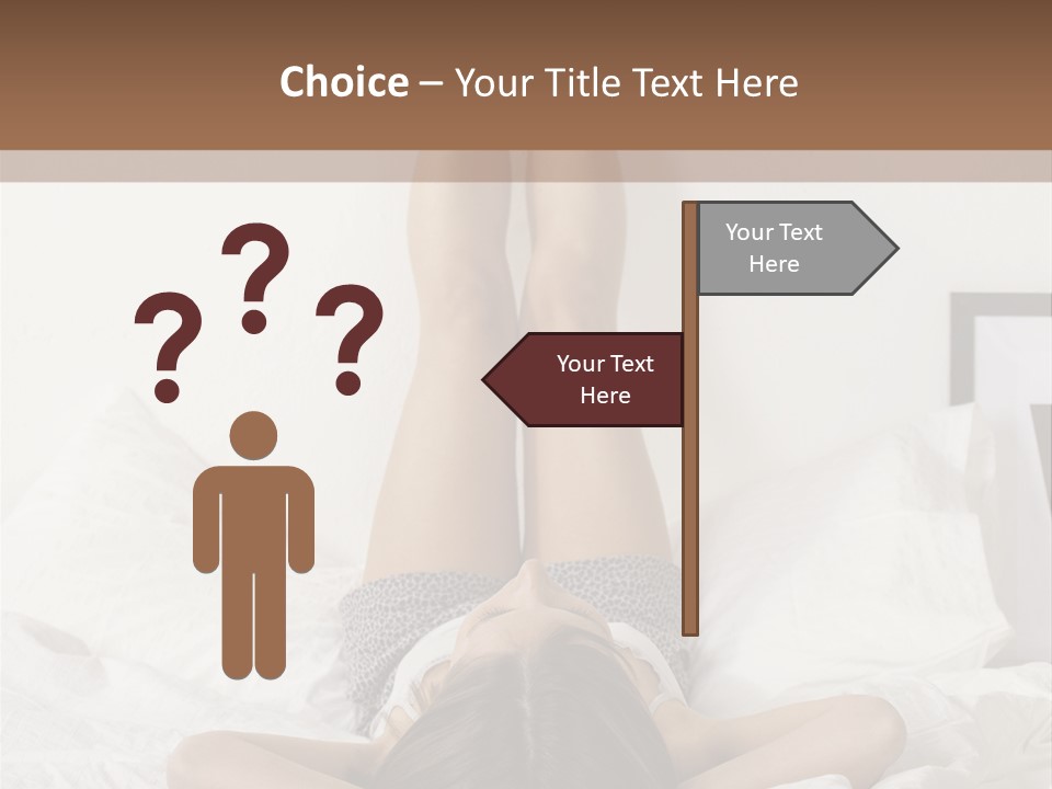 Family Woman Life PowerPoint Template