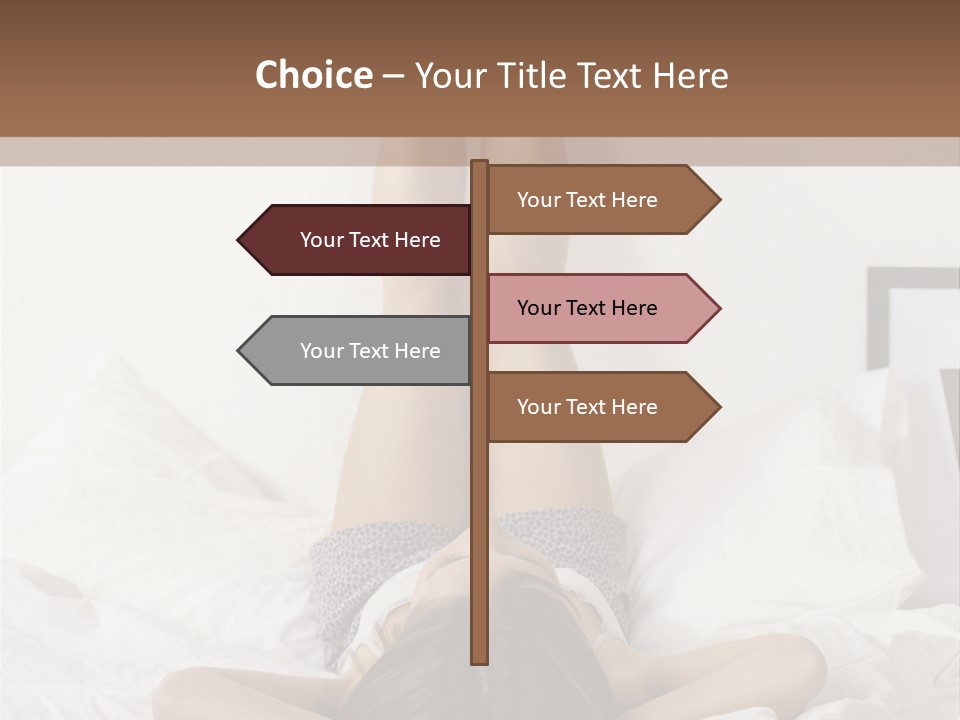 Family Woman Life PowerPoint Template