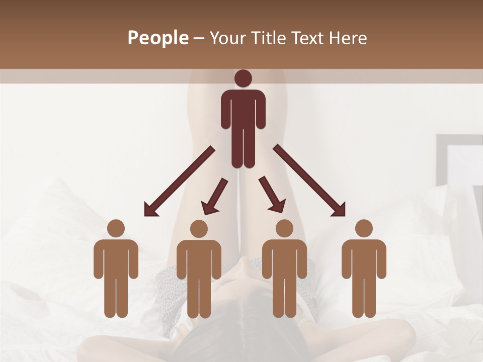 Family Woman Life PowerPoint Template