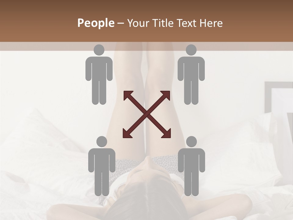 Family Woman Life PowerPoint Template