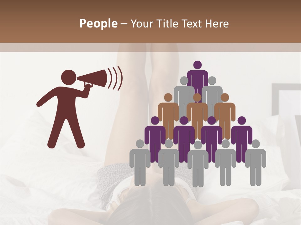 Family Woman Life PowerPoint Template