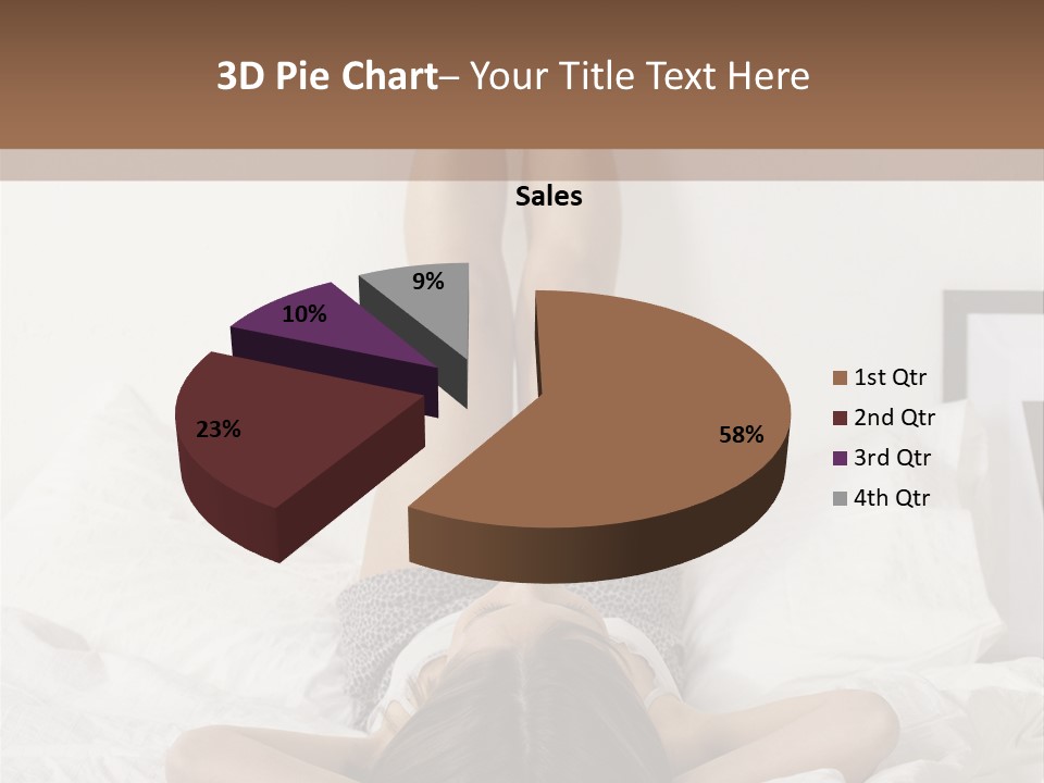 Family Woman Life PowerPoint Template