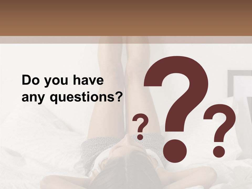 Family Woman Life PowerPoint Template