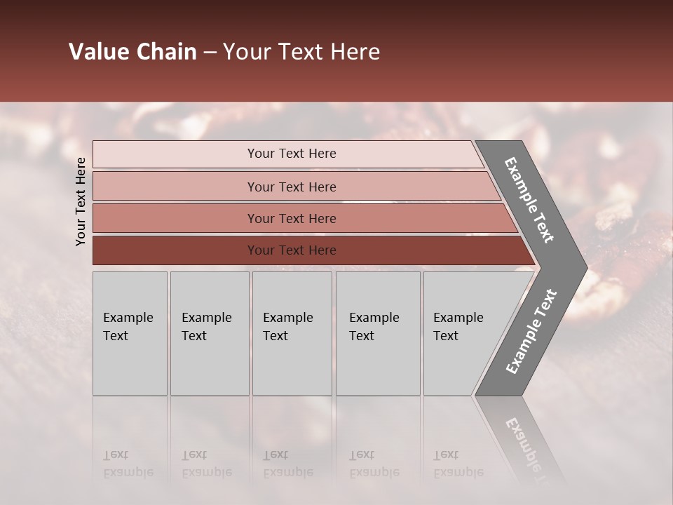 Beach Caucasian Coastal PowerPoint Template