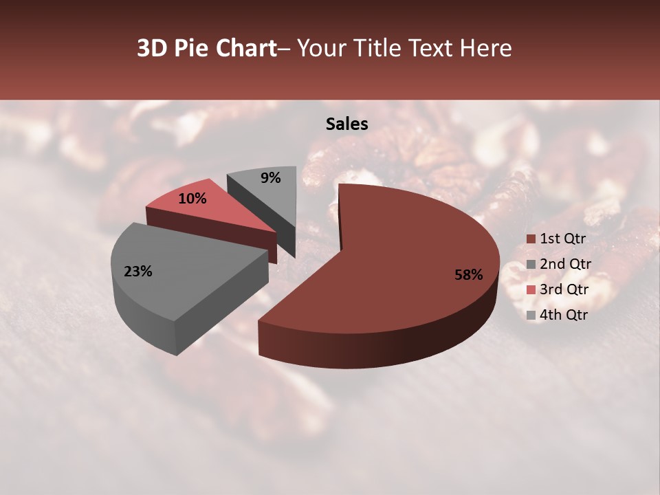 Beach Caucasian Coastal PowerPoint Template