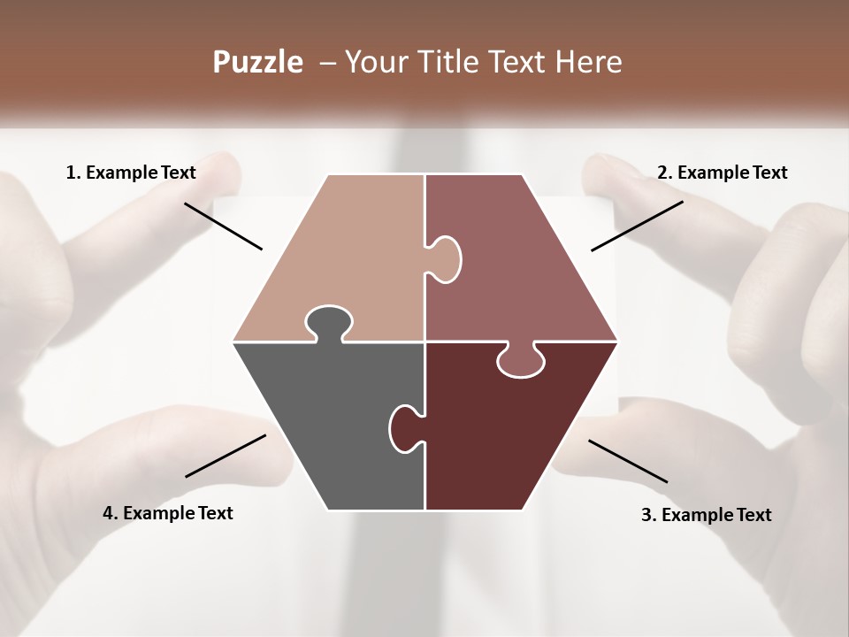 Peaceful Calm Beach PowerPoint Template