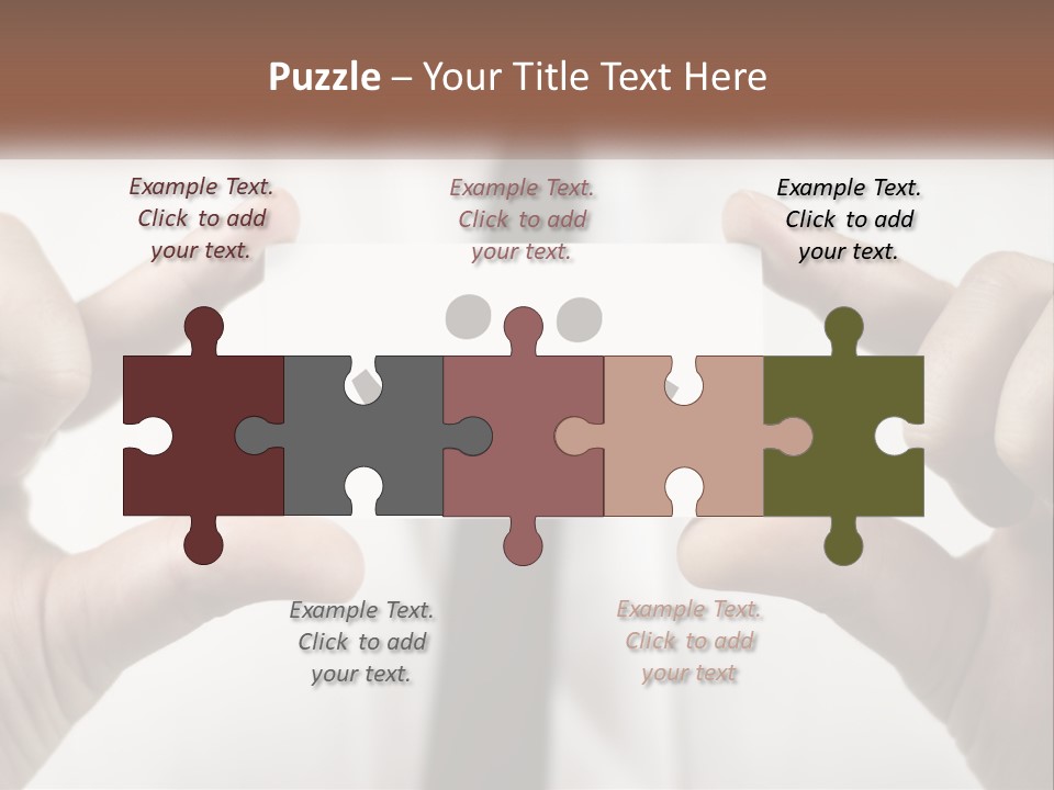 Peaceful Calm Beach PowerPoint Template