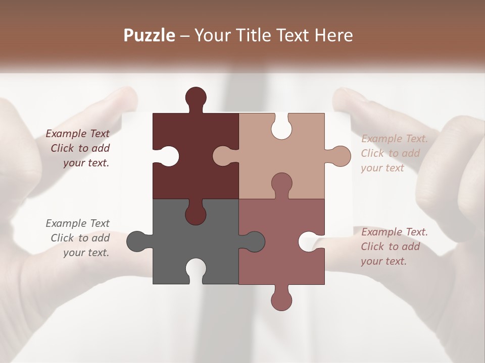 Peaceful Calm Beach PowerPoint Template