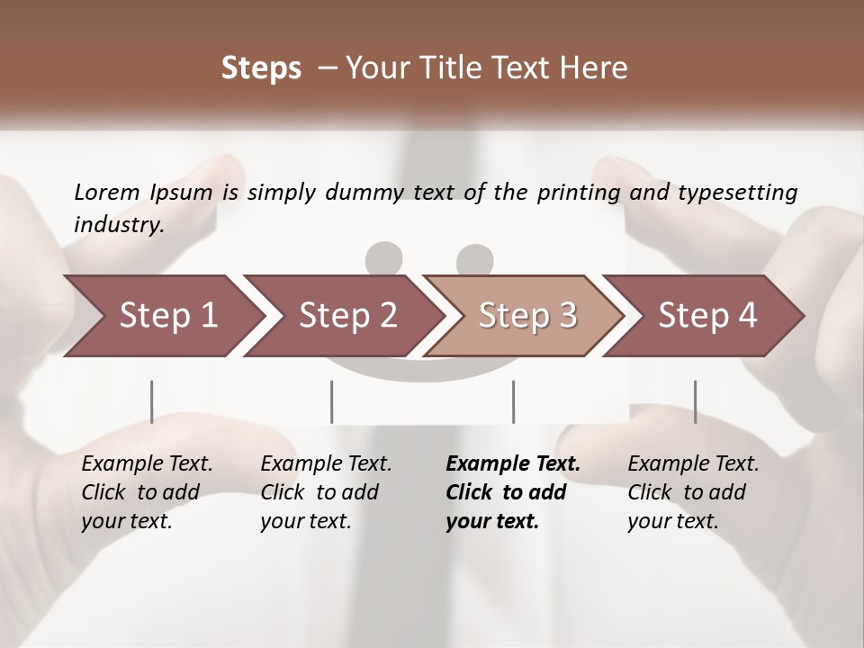Peaceful Calm Beach PowerPoint Template