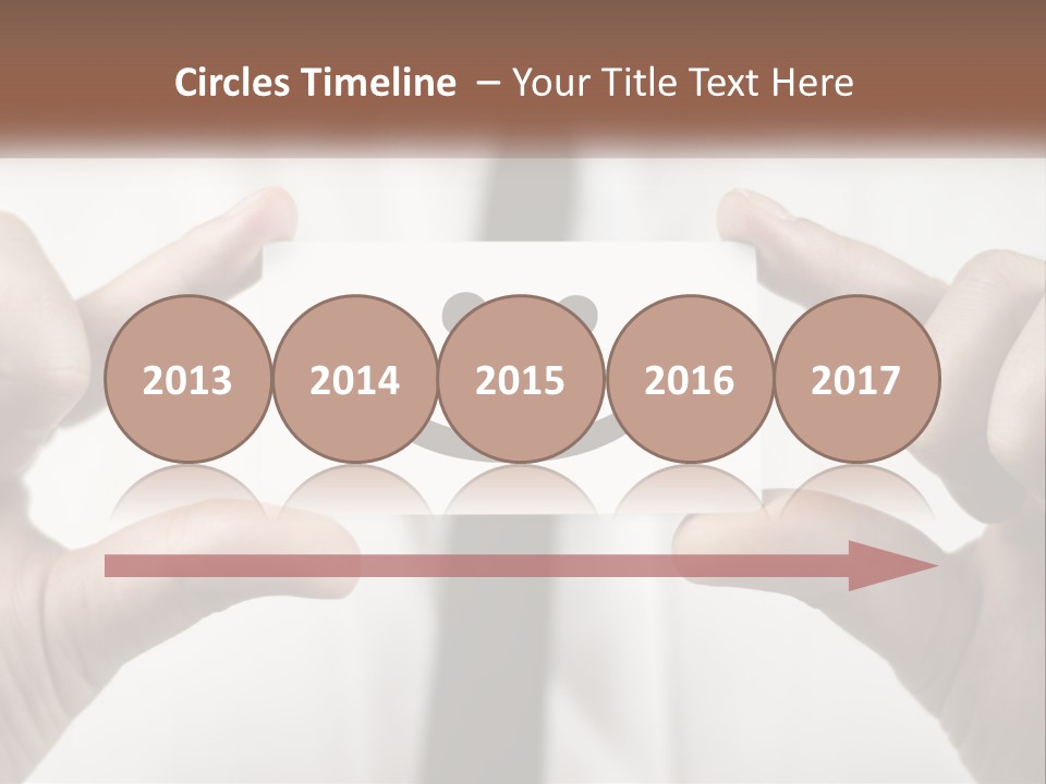 Peaceful Calm Beach PowerPoint Template