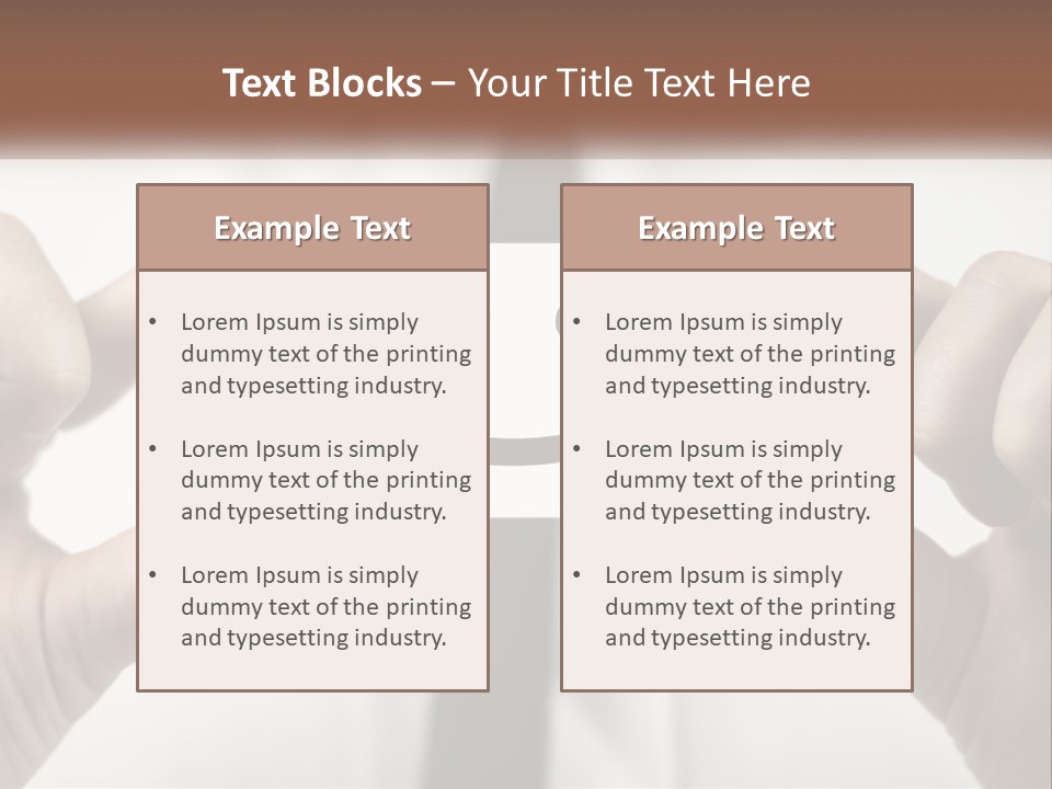 Peaceful Calm Beach PowerPoint Template