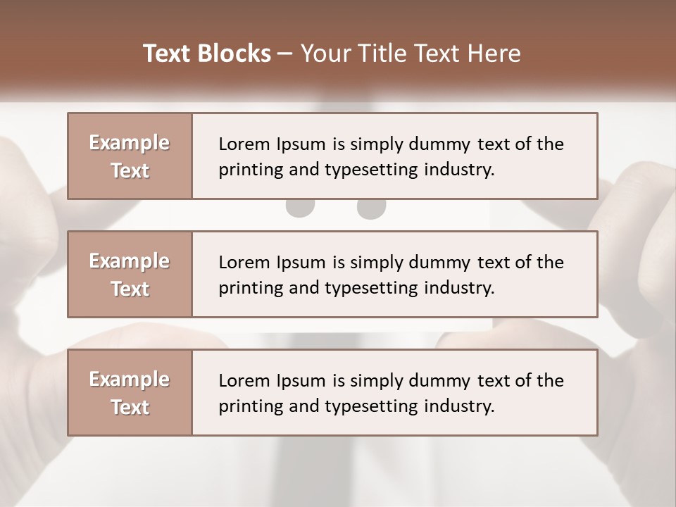 Peaceful Calm Beach PowerPoint Template