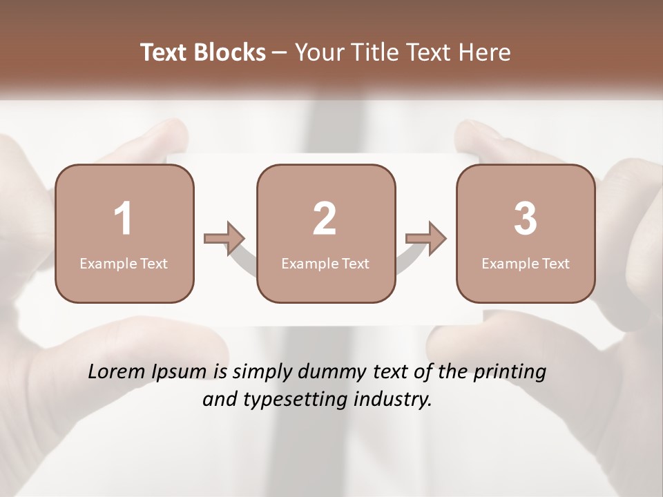 Peaceful Calm Beach PowerPoint Template