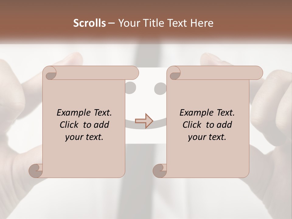 Peaceful Calm Beach PowerPoint Template