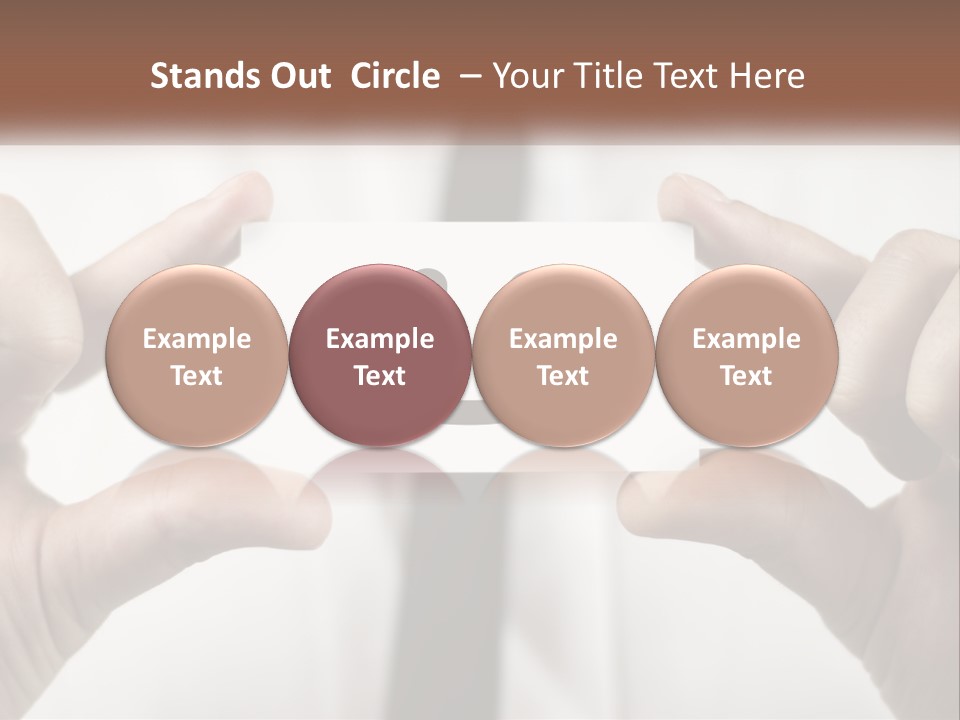 Peaceful Calm Beach PowerPoint Template